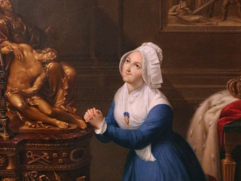 1741-Bernardino Nocchi - Ritratto della venerabile Maria Clotilde di Borbone, regina di Sardegna, 1809